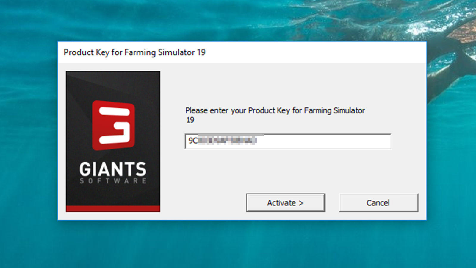 farming simulator activation key